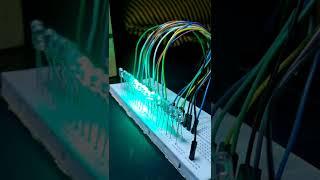 Arduino led chaser | How to make an arduino led chaser | #arduino #electronic