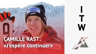 Camille Rast: "Ça fait très plaisir"