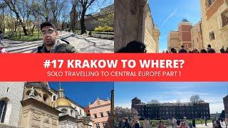 Vlog#17: Krakow to Where? | Solo Trip to Central Europe Part 1 | Walking Tours | Student Life