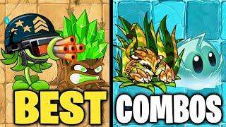 20 BEST COMBOS TEAM PLANT - Plants Vs Zombies 2