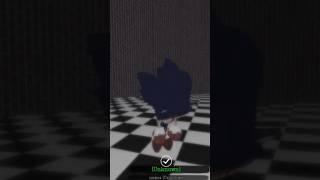 If Sonic was a ghost in Roblox Sonic.EXE RP part 3 #scary #halloween