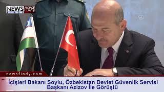 İçişleri Bakanı Soylu, Özbekistan Devlet Güvenlik Servisi Başkanı Azizov İle Görüştü