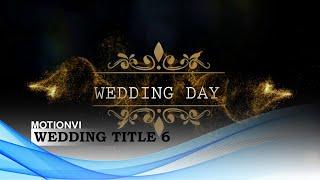 Style Proshow - Wedding Title Pack 6