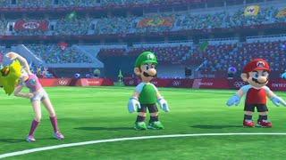 Mario & Sonic at the Olympic Games Tokyo - All Characters Football