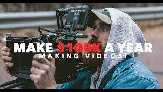 How To Make $100K A Year Making Videos!!
