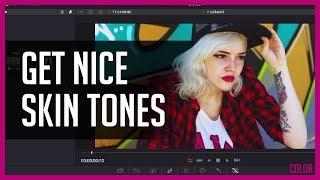 A Quick Tip For Enhancing Skintones - DaVinci Resolve 15 Tutorial