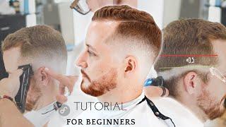 BARBER TUTORIAL - MID FADE HAIRCUT