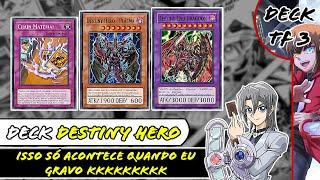 Yu-Gi-Oh! GX Tag Force 3 - |DECK| - DESTINY HERO (HERÓI DO DESTINO)