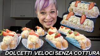 Dolcetti pronti in pochi minuti‼️niente cottura e gelatina  Rimarrai stupito‼️