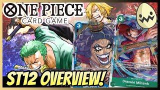 One Piece Card Game: Zoro & Sanji ST12 Overview!