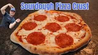 How to make sourdough pizza + pepperoni pizza