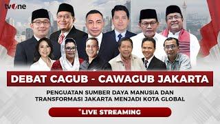 [LIVE] Debat Perdana Cagub dan Cawagub DKI Jakarta | tvOne