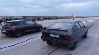 CITROEN BX vs SCIROCCO 300bhp+