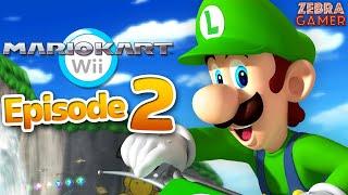 Mario Kart Wii Gameplay Walkthrough Part 2 - Luigi! 50cc Star Cup & Special Cup!