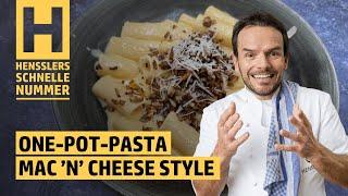 Schnelles One-Pot-Pasta Mac'n'Cheese Style Rezept von Steffen Henssler