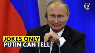 “Flamboyant Trump, Edward Snowden, I Will Pinch You...” Best Putin Jokes Caught On Camera | CLRCUT