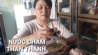 Cách làm món Thịt lợn luộc thơm ngon | làm nước chấm thần thánh theo kiểu ẩm thực Sapa | Chi Âu Vlog