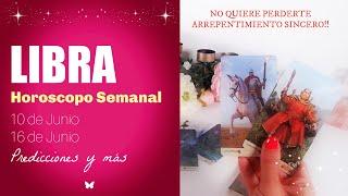 ⭐️LIBRA! QUE FUERTE LO QUE VEO!! PREPARATE PARA SER PERSEGUIDA...  Horóscopo Tarot Semanal