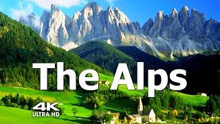 The Alps, 4K relaxing tour, along with wonderful soothing music.