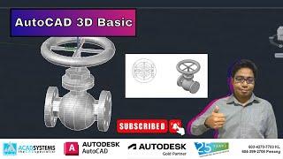 AutoCAD 3D Basic | Free Online Lesson