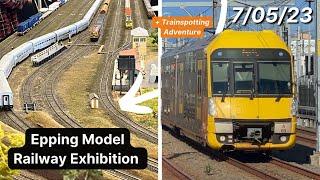 Trainspotting Adventure + 2023 Epping Model Railway Exhibition | TsetsTransport