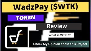 What is WadzPay (WTK) Coin | Review About WTK Token