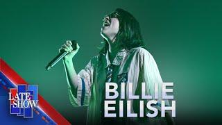 “The Greatest” - Billie Eilish (LIVE on The Late Show)