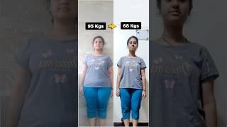 27 kgs WEIGHT LOSS journey // PCOD case