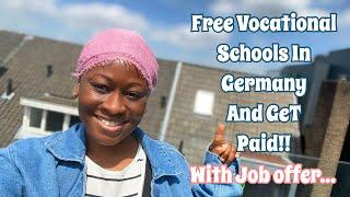 Get Paid Whiles Taking Vocational/Ausbildung Training In Germany For Free
