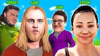 I Played Rust with Spoonkid, General Sam, Throat...