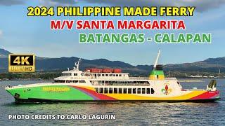 Philippine Made Ferry | Santa Margarita | Batangas to Calapan | Montenegro Shipping Lines Inc.