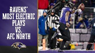 Ravens‘ Most Electric Plays vs. AFC North All Time | Baltimore Ravens