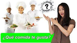 ¿Qué comida te gusta?