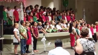 "You can't take Jesus out of Christmas" performed by the Makua Lani Christian Academy