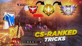 CLASH SQUAD "RANK PUSH" ( SECRET ) TRICKS // HOW TO REACH GRANDMASTER IN FREE FIRE 