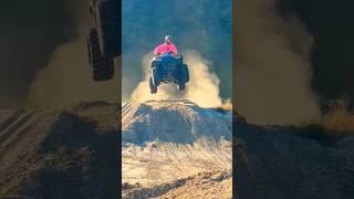 Stephen Sharer JUMPS 4Wheeler ATV on Dirtbike Track!!