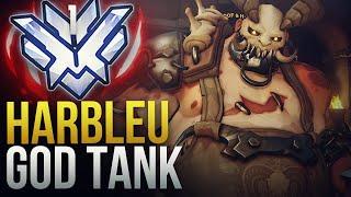 Harbleu - RANK 1 INSANE TANK - Overwatch Montage