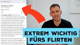 Der Matthäus-Effekt - Beachte ihn wenn du gut im Flirten werden willst