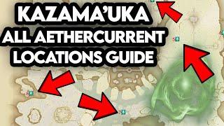 Final Fantasy 14 Dawntrail All Aether Currents Location Guide in Kazama'uka
