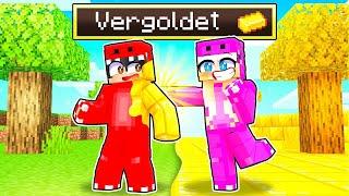 ALLES was ROSY BERÜHRT wird zu GOLD in Minecraft!