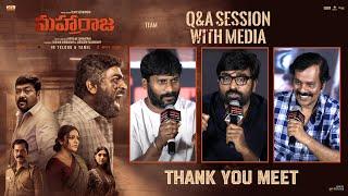 Maharaja – (Telugu) Team Q&A Session With Media At Thank You Meet | YouWe Media