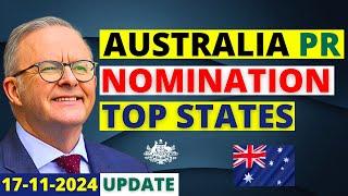 Australia PR Visa Nomination: Top States in 2025 | Australia Visa Update