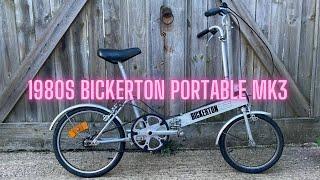 SAVED FROM SCRAP // 1980s Bickerton Portable Mk 3 Folding Bike