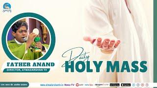 Hindi Holy Mass || 16th June 2024 || Father Anand || Atmadarshan Tv