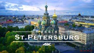 St. Petersburg, Russia  / Санкт-Петербург, Россия  - by drone [4K]