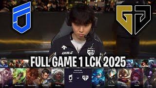 DNF vs GEN GAME 1 LCK SPRING 2025 W7D3 | DN FREECS vs GENG ESPORTS G1 LCK 2025