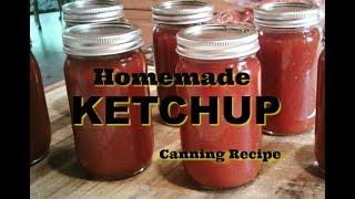 Homemade KETCHUP Recipe for Canning