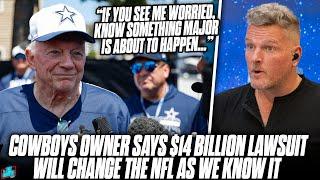 Jerry Jones Hints NFL's $14 BILLION Lawsuit Is Why Dak, CeeDee, & Micah Parsons Aren't Signed?!
