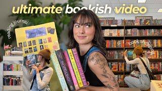 ULTIMATE bookish vlog: book unhaul, reading journal, book shopping, book cart refresh