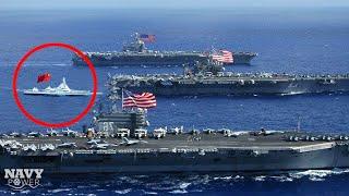 How the US Navy Carrier Group Deals with Chinese SPY Ships?